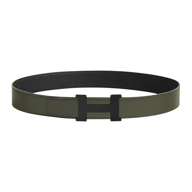 Hermès Boucle Constance 38Mm Olive Black — Authentic Accessories at CLZTURE