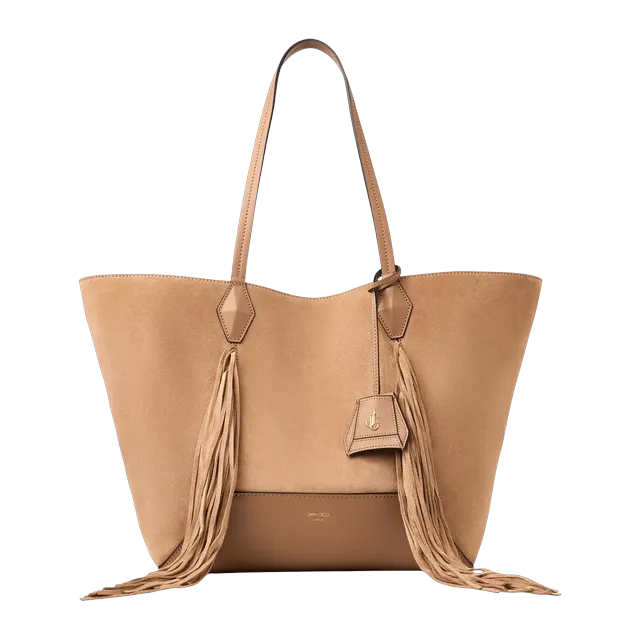 Jimmy Choo Diamond Tote Medium Brown — Authentic Bags & Luggage at CLZTURE