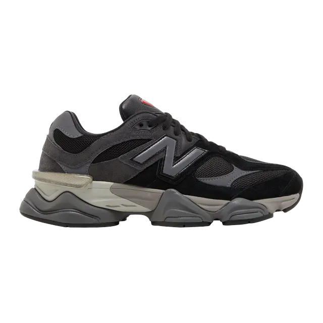 New Balance 9060 Black Castlerock — Authentic Shoes & Footwear at CLZTURE