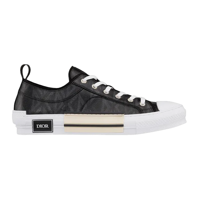 Dior Sneakers B23 Basse CD Diamond Black — Authentic Shoes & Footwear at CLZTURE