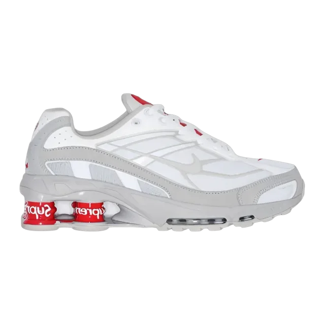Nike X Supreme Shox Ride 2 White — Authentic Nike at CLZTURE