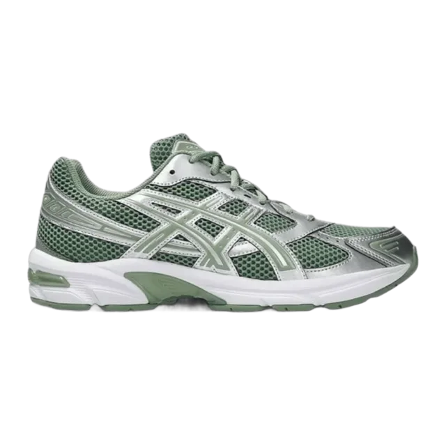 Asics Gel 1130 Swamp Green Silver — Authentic Asics at CLZTURE