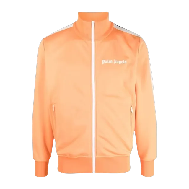 Palm Angels Classic Logo Track Orange — Authentic Jackets & Outerwear at CLZTURE