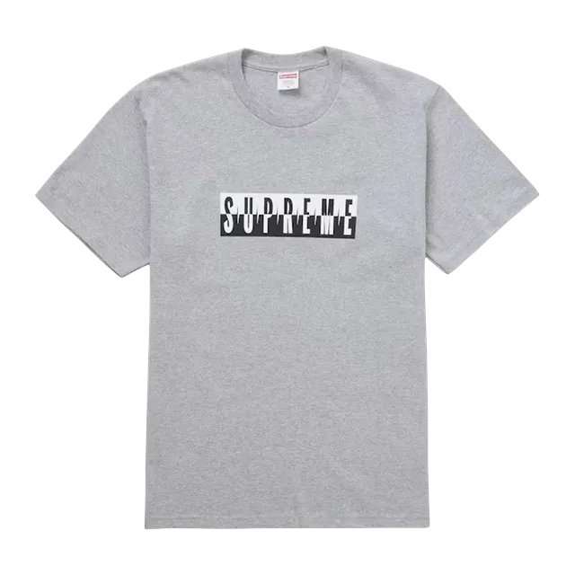 Supreme Split Logo Grey — Authentic Supreme in stock at CLZTURE