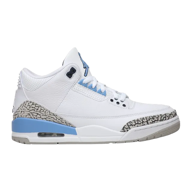 Jordan 3 Retro Unc — Authentic Jordan in stock at CLZTURE