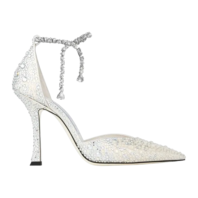 Jimmy Choo Stevie 100Mm White — Authentic Jimmy Choo in stock at CLZTURE