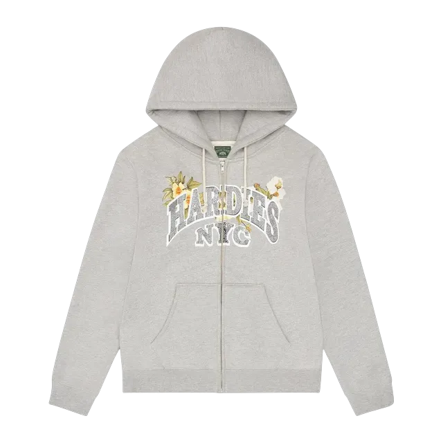 Denim Tears x Hardies Tears Zip Hoodie Grey — Authentic Hoodies & Sweats at CLZTURE