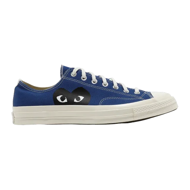 Converse Comme Des Garçons x Chuck 70 Low Blue Quartz — Authentic Shoes & Footwear at CLZTURE