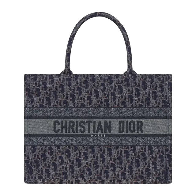 Bag Dior Book Tote Medium 36Cm Blue — Authentic Bags & Luggage at CLZTURE