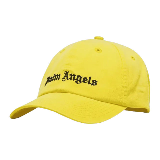 Palm Angels Cap Baseball logo Yellow — Authentic Caps & Beanies at CLZTURE
