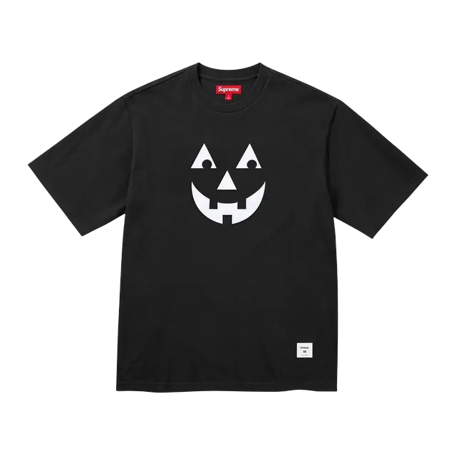 Supreme Pumpkin Shorts-Sleeve Top Black — Authentic Supreme in stock at CLZTURE