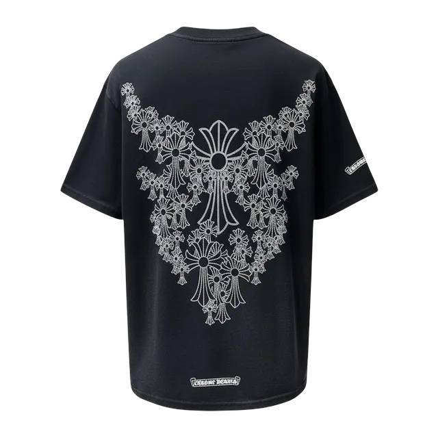 Chrome Hearts T-Shirt Cross Logo Black — Authentic Chrome Hearts in stock at CLZTURE