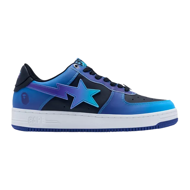 BAPE Bapesta #7 Blue Gradient — Authentic Shoes & Footwear at CLZTURE