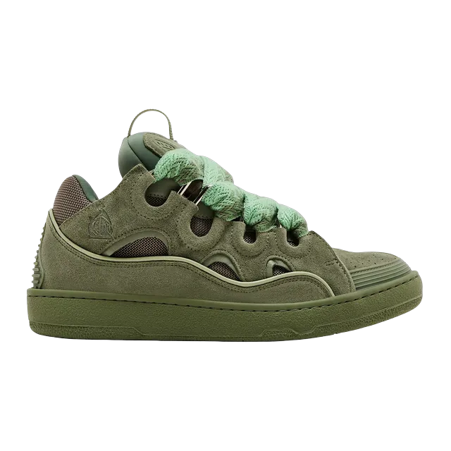 Lanvin Sneakers Curb Green — Authentic Shoes & Footwear at CLZTURE