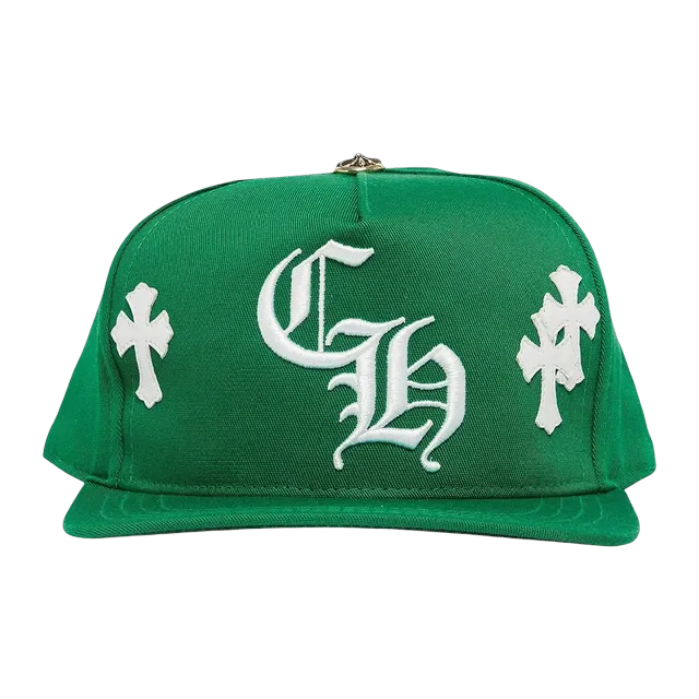 Chrome Hearts Cross Patch Hat Green — Authentic Chrome Hearts in stock at CLZTURE