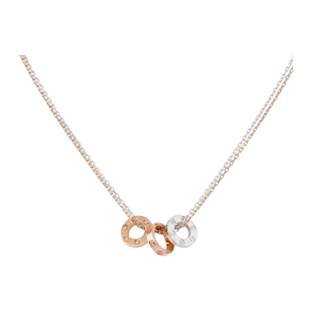 Cartier Pendentif Love 6 Diamants Silver — Authentic Jewelry at CLZTURE