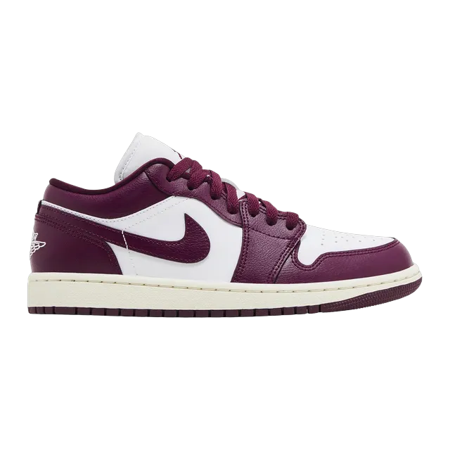Air Jordan 1 Low Burgundy — Authentic Jordan in stock at CLZTURE