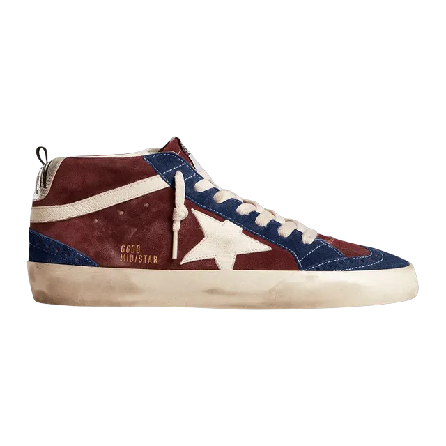Golden Goose Sneakers Mid Star Blue — Authentic Shoes & Footwear at CLZTURE