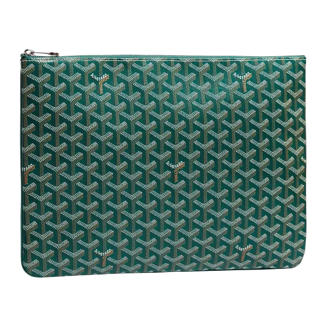 Goyard Sénat Mgm 40Cm Green — Authentic Clutches & Pouches at CLZTURE