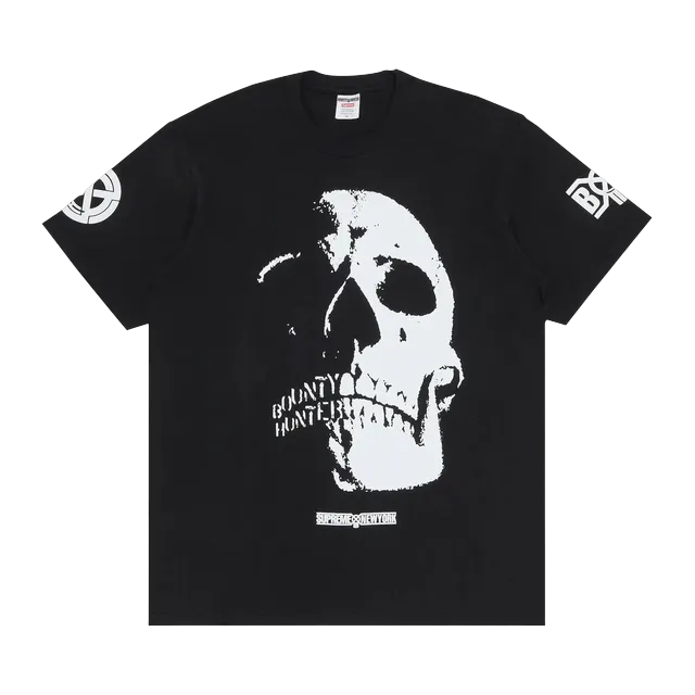 Supreme Bounty Hunter Skulls T-Shirt Black — Authentic Supreme in stock at CLZTURE