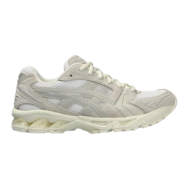 ASICS Gel Kayano 14 White Smoke Grey — Authentic Shoes & Footwear at CLZTURE