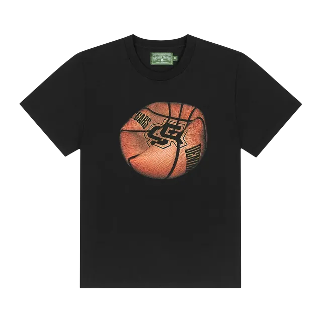 Denim Tears Deflated Basketball T-Shirt Black — Authentic Denim Tears in stock at CLZTURE