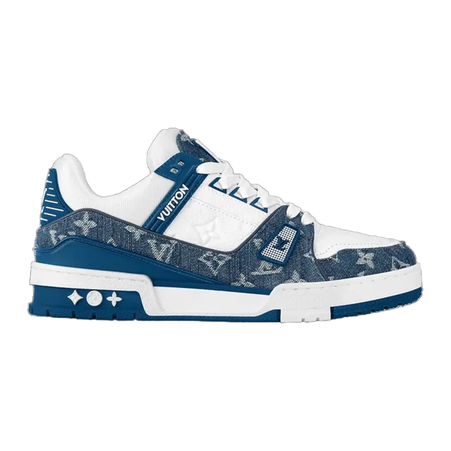 Louis Vuitton Trainer Blue — Authentic louis-vuitton at CLZTURE