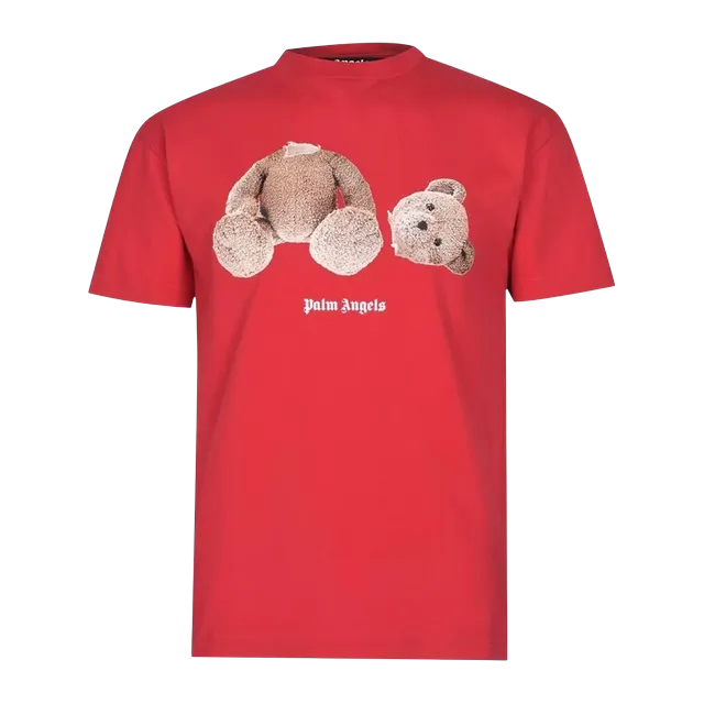 Palm Angels Kill The Bear Red — Authentic Palm Angels in stock at CLZTURE