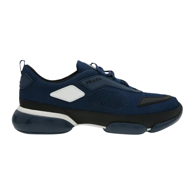 Prada Cloudbust Knit Baltic Blue — Authentic Shoes & Footwear at CLZTURE