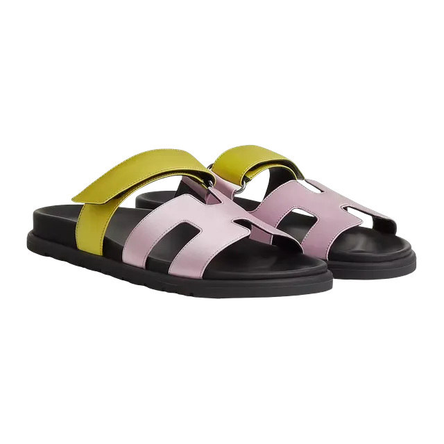 Hermès Sandals Chypre Multi-Color — Authentic Shoes & Footwear at CLZTURE