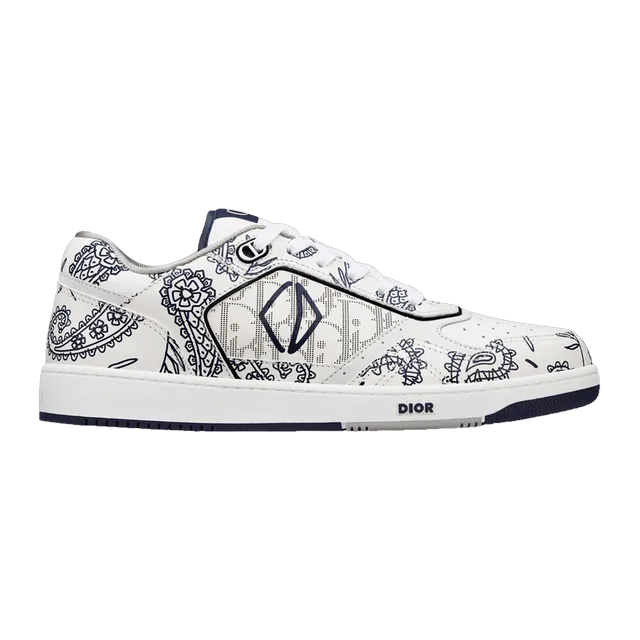 Dior Sneakers B27 Oblique Paisley White — Authentic Shoes & Footwear at CLZTURE