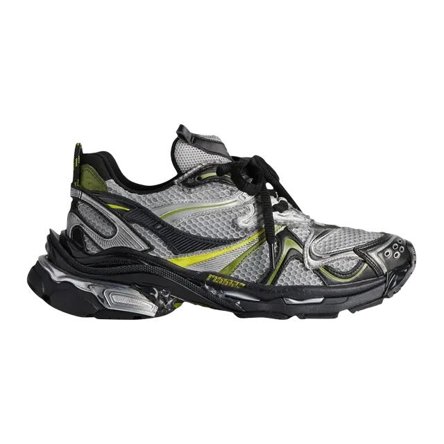 Balenciaga Runner Worn Out Silver Neon Yellow — Authentic Shoes & Footwear at CLZTURE