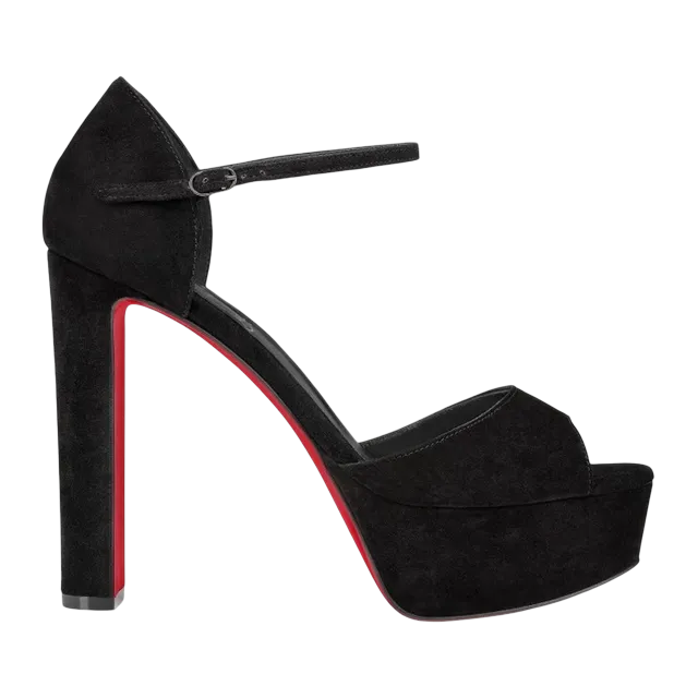 Christian Louboutin Sandaloo 130Mm Black — Authentic Christian Louboutin in stock at CLZTURE