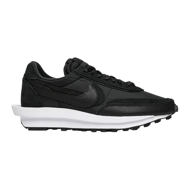Nike Sacai x LDWaffle Black Nylon — Authentic Nike in stock at CLZTURE