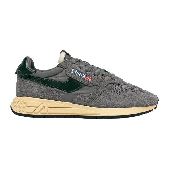 Autry Reelwind Low Grey Green — Authentic Shoes & Footwear at CLZTURE