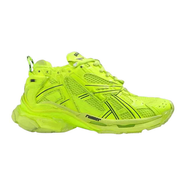 Balenciaga Runner Fluo Yellow — Authentic Shoes & Footwear at CLZTURE