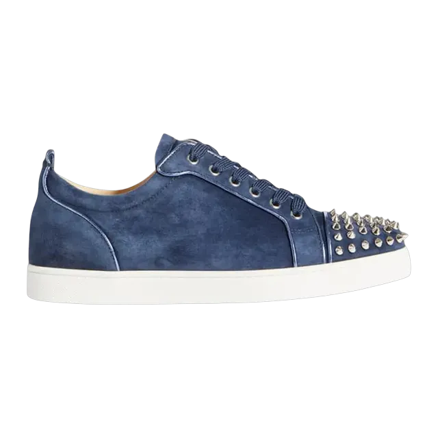 Christian Louboutin Louis Junior Spikes Orlato Flat Tempete — Authentic Shoes & Footwear at CLZTURE