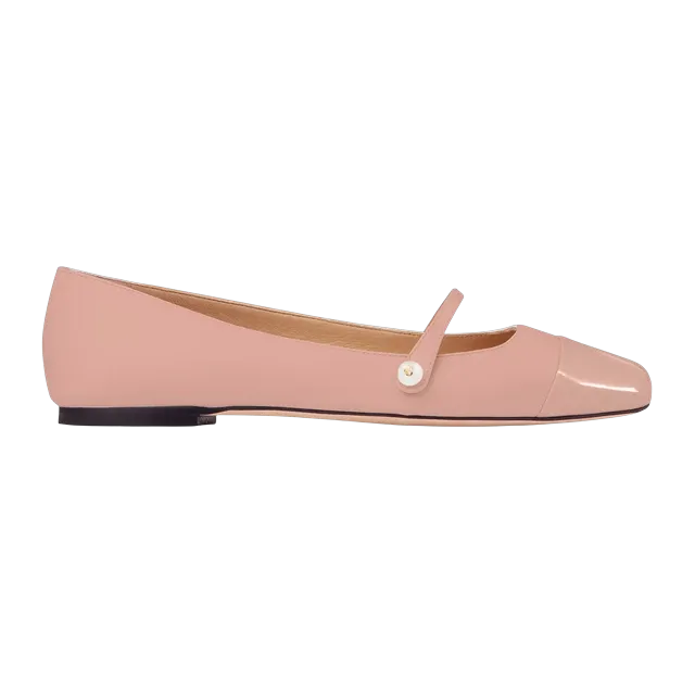Jimmy Choo Elisa Flat Pink — Authentic Loafers & Flats at CLZTURE
