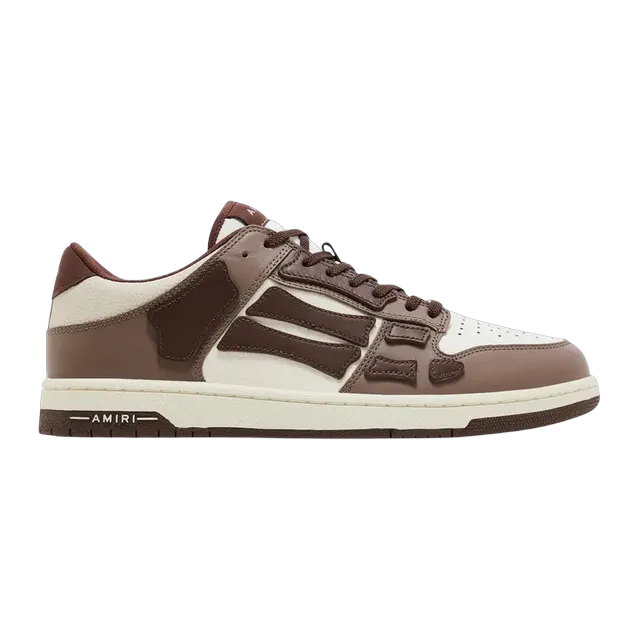 Amiri Skel Top Low Brown — Authentic Shoes & Footwear at CLZTURE