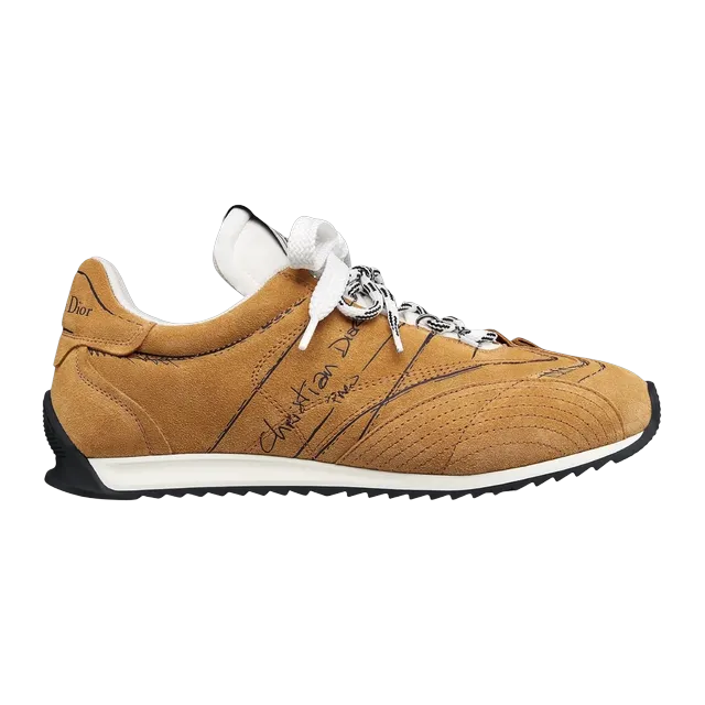 Dior Sneaker D-Sketch Noisette — Authentic Shoes & Footwear at CLZTURE
