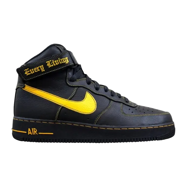 Vlone x Air Force 1 High Yellow — Authentic Shoes & Footwear at CLZTURE