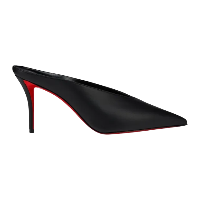 Christian Louboutin Miss z Slimimule 80Mm Black — Authentic Christian Louboutin in stock at CLZTURE
