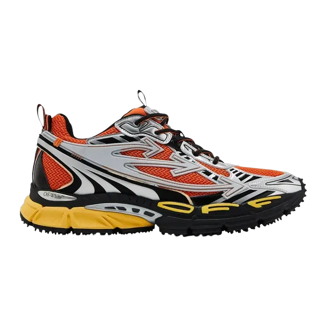 Off-White Be Right Back Silver Orange — Authentic Shoes & Footwear at CLZTURE
