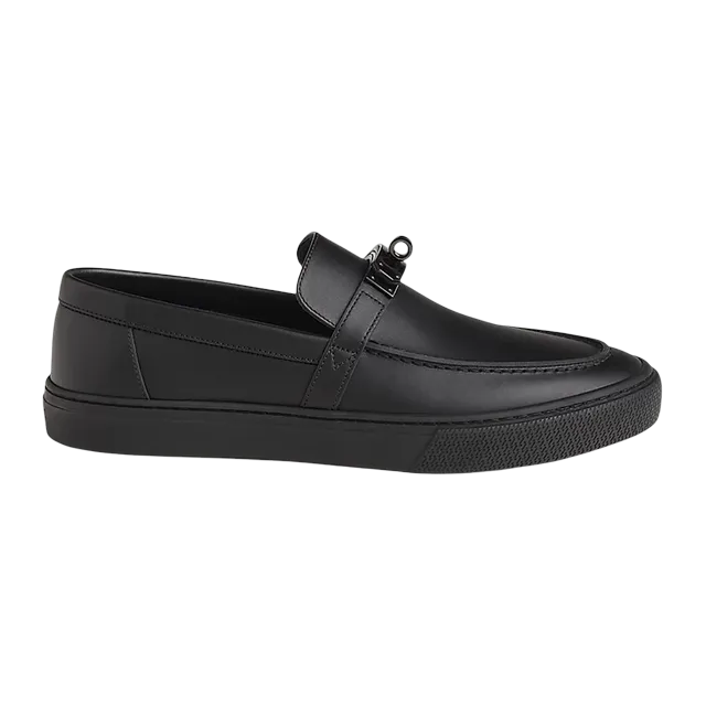 Hermès Sneakers Slip-On Game Black — Authentic Shoes & Footwear at CLZTURE