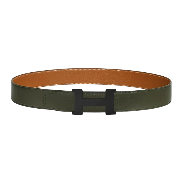 Hermès Boucle Constance 38Mm Olive Brown — Authentic Accessories at CLZTURE
