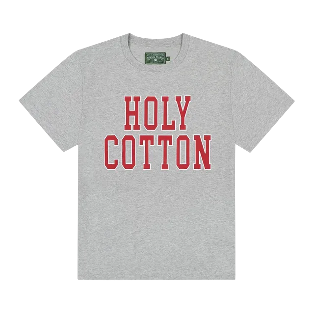 Denim Tears Holy Cotton T-Shirt Grey — Authentic Denim Tears in stock at CLZTURE