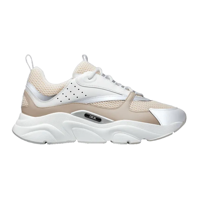 Dior Sneakers B22 Beige White — Authentic Shoes & Footwear at CLZTURE