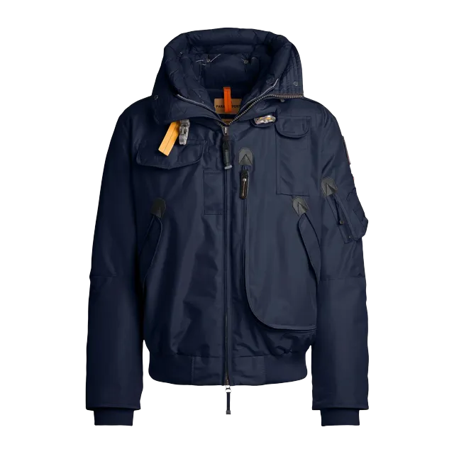 Parajumpers Gobi Bomber à Capuche Navy — Authentic Jackets & Outerwear at CLZTURE