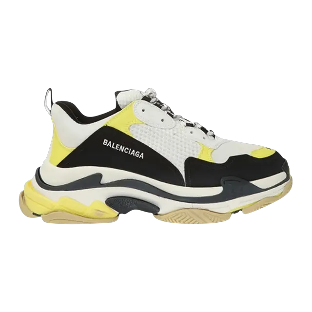 Balenciaga Triple S Yellow Black — Authentic Shoes & Footwear at CLZTURE