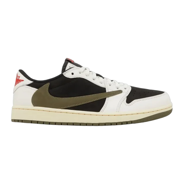 Travis Scott X Wmns Jordan 1 Retro Low Og Sp Olive — Authentic Jordan at CLZTURE